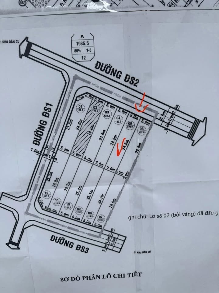 Đất nền 123m² sổ hồng sẵn tại Phù Cát, Bình Định - Giá 4xx triệu