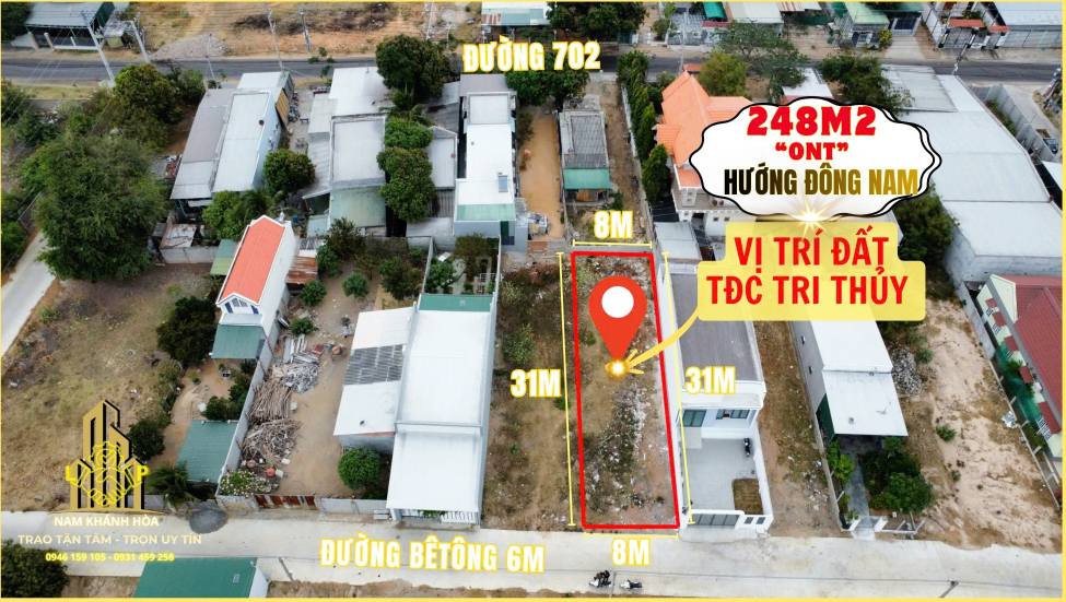 Đất nền Ninh Hải 248m² giá từ 1 tỷ - Sổ đỏ chính chủ!