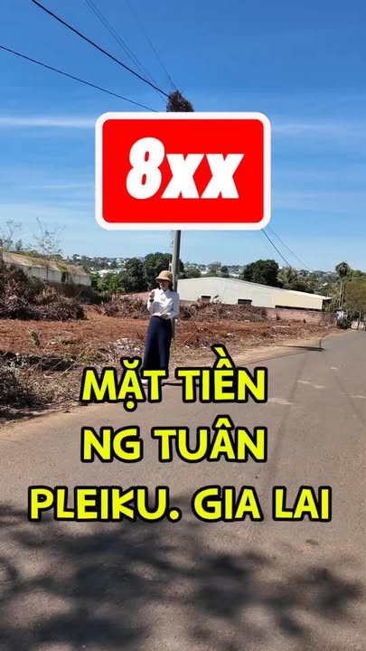 Nhà Mặt Tiền Ngô Tuấn, Pleiku - 150m² Thổ Cư, Sổ Đỏ Chính Chủ