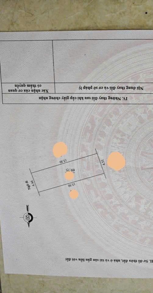 Bán đất Bình Lộc, TP. Hải Dương 69.75m² - Sổ hồng chính chủ, ô tô vào nhà