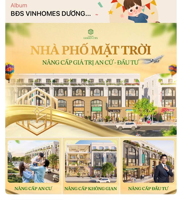 Shophouse Vinhomes Golden City 75m² - An Cư & Đầu Tư Vàng Tại Hải Phòng