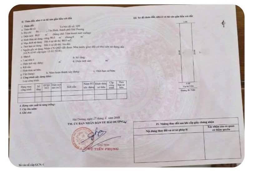 Nhà Phố Bà Triệu, TP Hải Dương 80m² - Vị trí đắc địa, kinh doanh sầm uất!