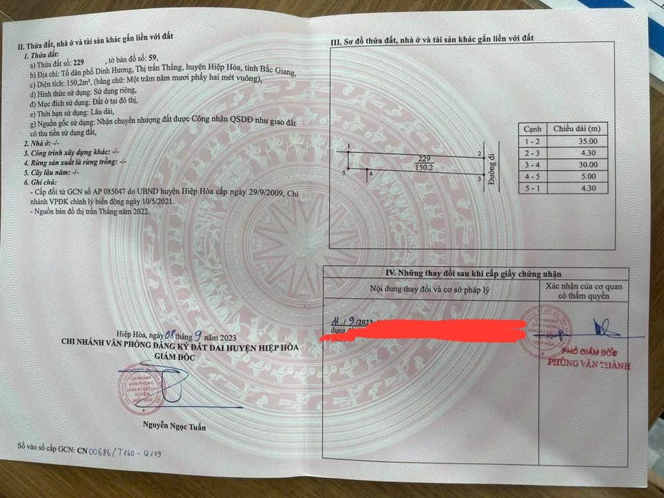 Nhà 2 Tầng 150m² Full Thổ Cư, Kinh Doanh Tốt Tại Hiệp Hòa, Bắc Giang - 3 Tỷ