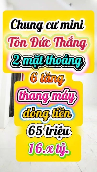 Tòa nhà cho thuê Tôn Đức Thắng, Đống Đa - Dòng tiền 65 triệu/tháng!