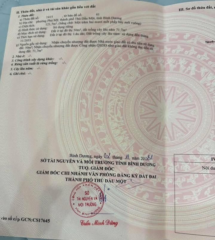 Đất Nền Mặt Tiền Phước Tân, Bà Rịa - Vũng Tàu - 120m² Kinh Doanh Tốt