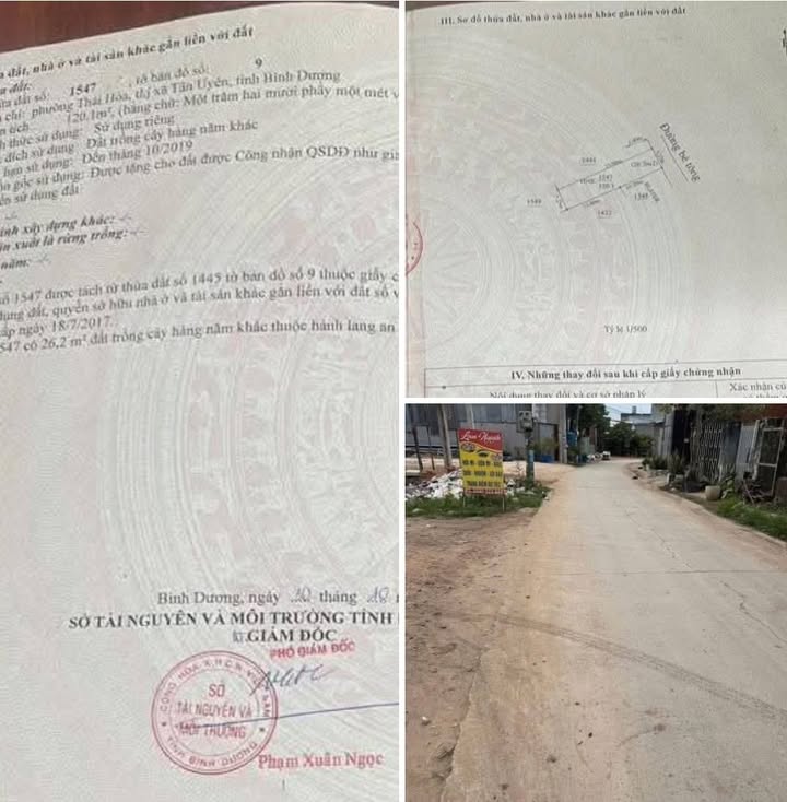 Đất nền Phường Linh Tây, Thủ Đức 120m² giá 1.35 tỷ - Sổ đỏ chính chủ