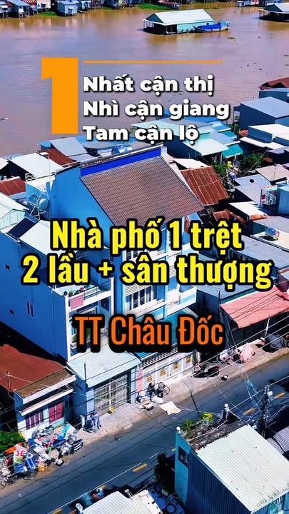 Nhà Phố Trung Tâm Châu Đốc 179m² - Kinh doanh/Cho thuê đỉnh cao