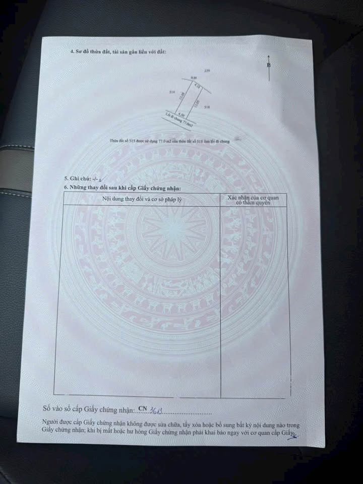 Đất nền Xuân Dục, Mỹ Hào 61m² giá 1.x tỷ - Sổ đỏ chính chủ