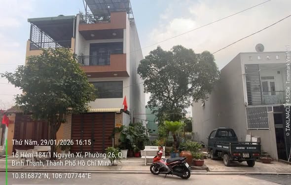 Đất nền Nguyễn Xí Bình Thạnh 83.2m² - Sổ đỏ chính chủ, xây dựng tự do!