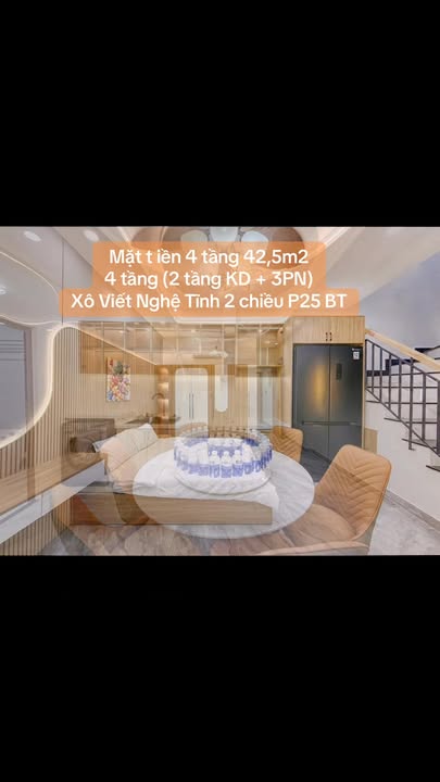 Nhà Mặt Tiền Xô Viết Nghệ Tĩnh, Bình Thạnh - 42.5m² - 15.8 Tỷ - Kinh Doanh Sầm Uất