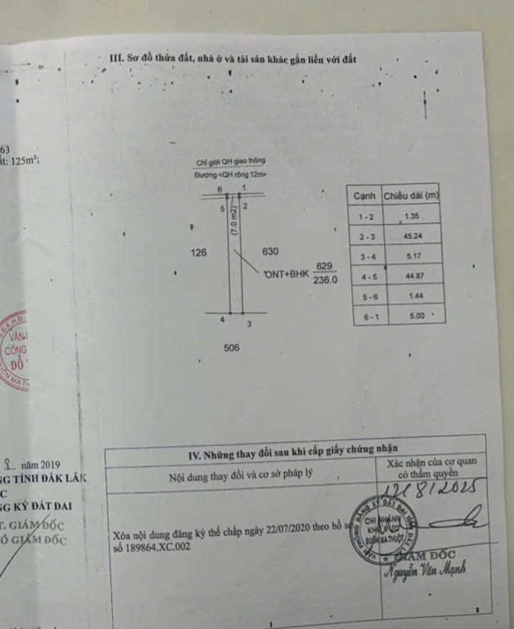 Đất Tặng Nhà C4 Đường A1 Cư ÊBur, BMT - 125m² Thổ Cư, Giá 2.2 Tỷ