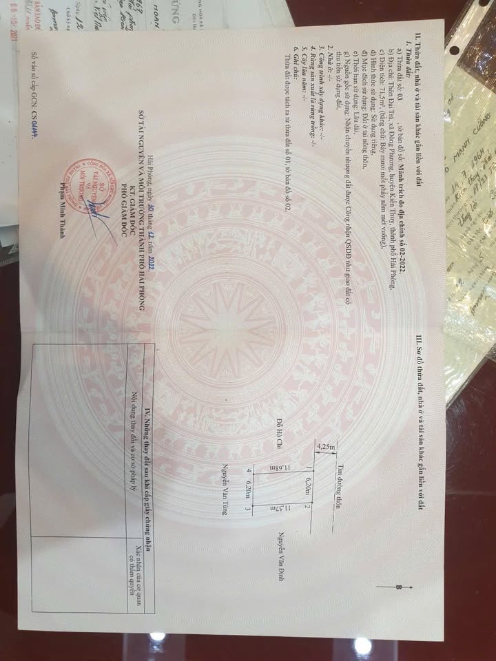 Đất Nền Đông Phương, Kiến Thụy 72m² - Ngay Trung Tâm, Giá 2.0x Tỷ