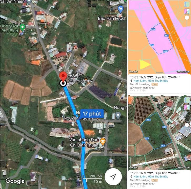 Đất Nền Mặt Tiền Ngô Đức Tốn, Phan Thiết - 2548m² Giá Tốt