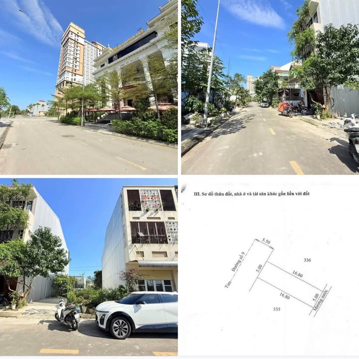 Đất KQH Đông Nam Thủy An, Huế 84m² - Sổ hồng chính chủ, giá 3.6 tỷ