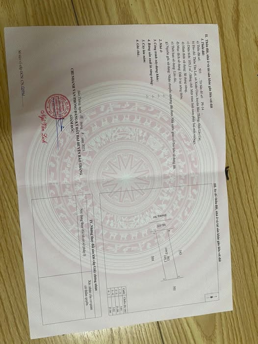 Đất nền Xuân Giao 100m² Bảo Thắng - Đường to xe công, sổ đỏ!