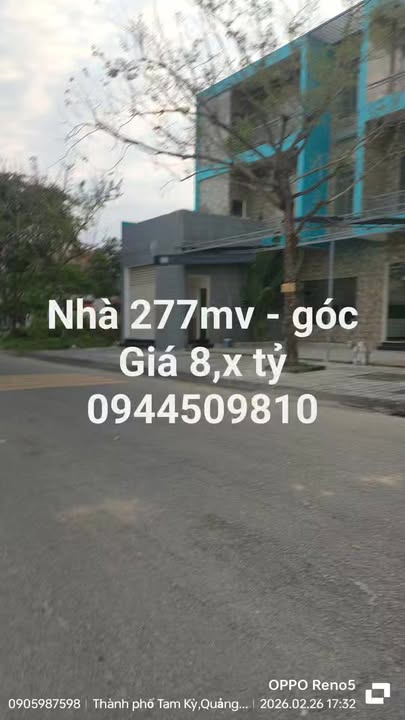 Nhà Phố Lô Góc Quận Sơn Trà 277m² - Mặt Tiền Kinh Doanh Đắc Địa!