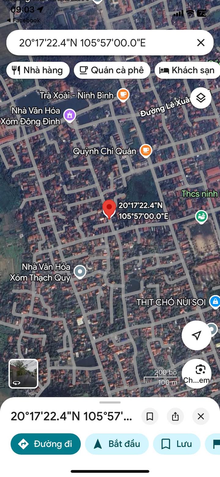 Đất nền Đông Đình Ninh Mỹ 55m² - Đường to ô tô, kinh doanh thuận tiện!