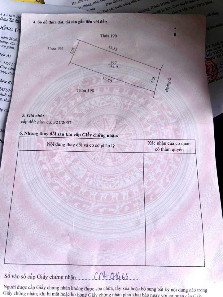 Đất nền Ngõ P. Điện Biên Phủ, 55m² - Sổ hồng chính chủ, ô tô vào