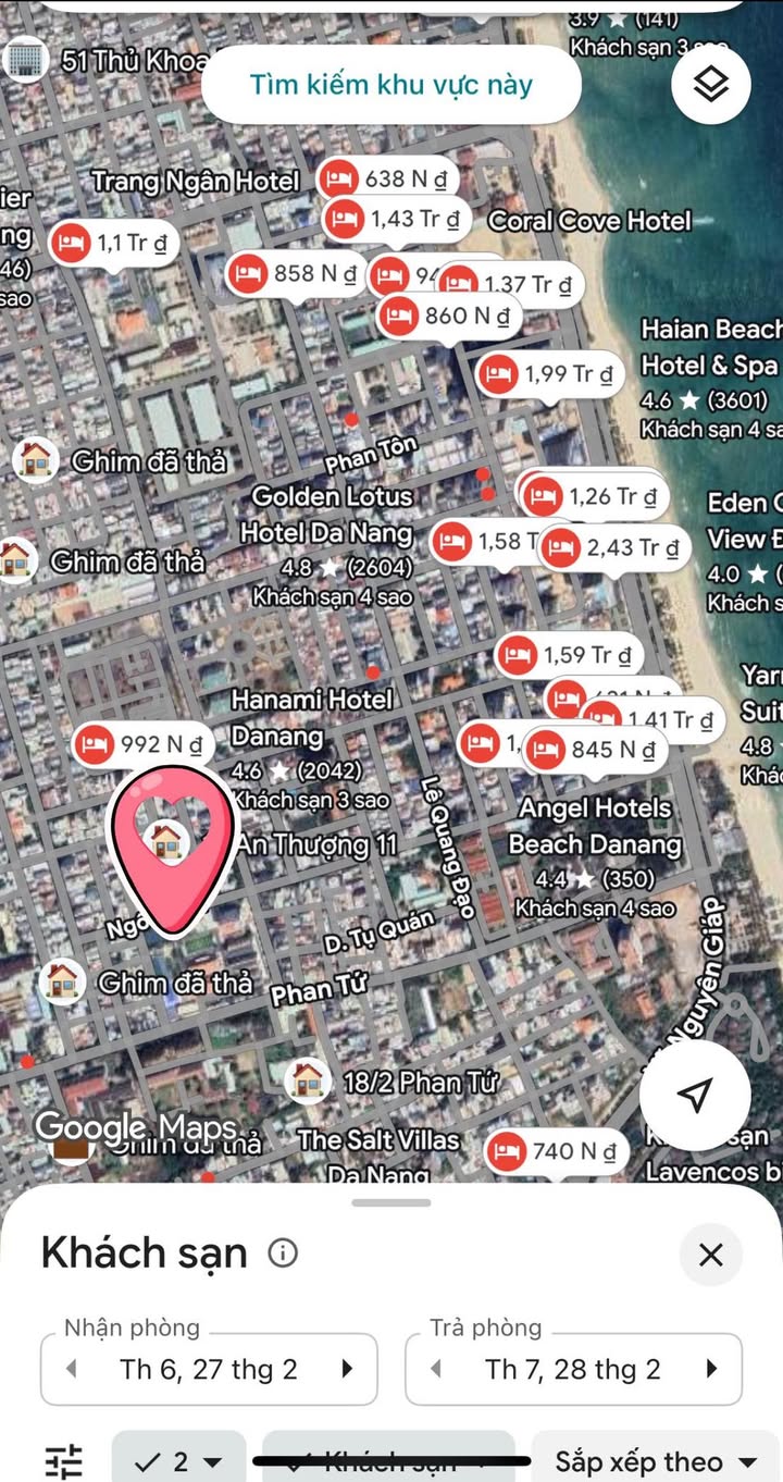 Đất An Thượng Ngũ Hành Sơn 85m² giá 9 tỷ – Tiềm năng tăng giá