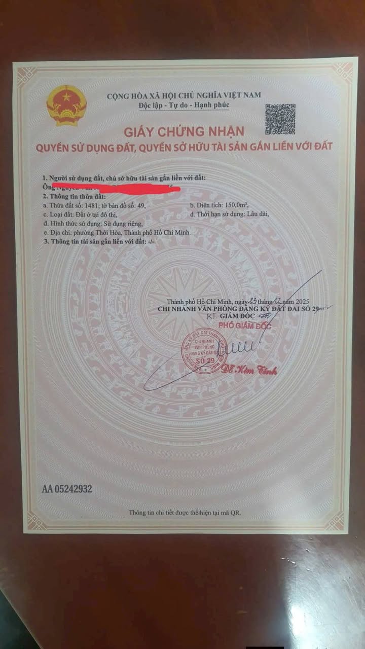 Đất nền Mỹ Phước 4, Bến Cát 150m² - Tiềm năng tăng giá vượt trội!