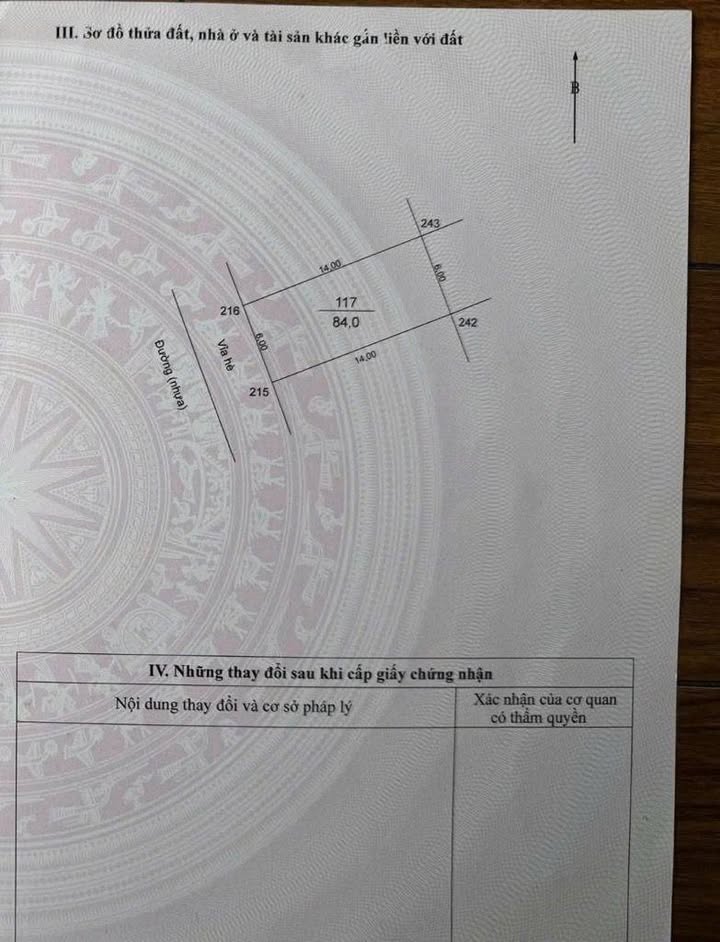Nhà phố Vũ Lăng Thanh Trì 84m² - Mặt tiền kinh doanh