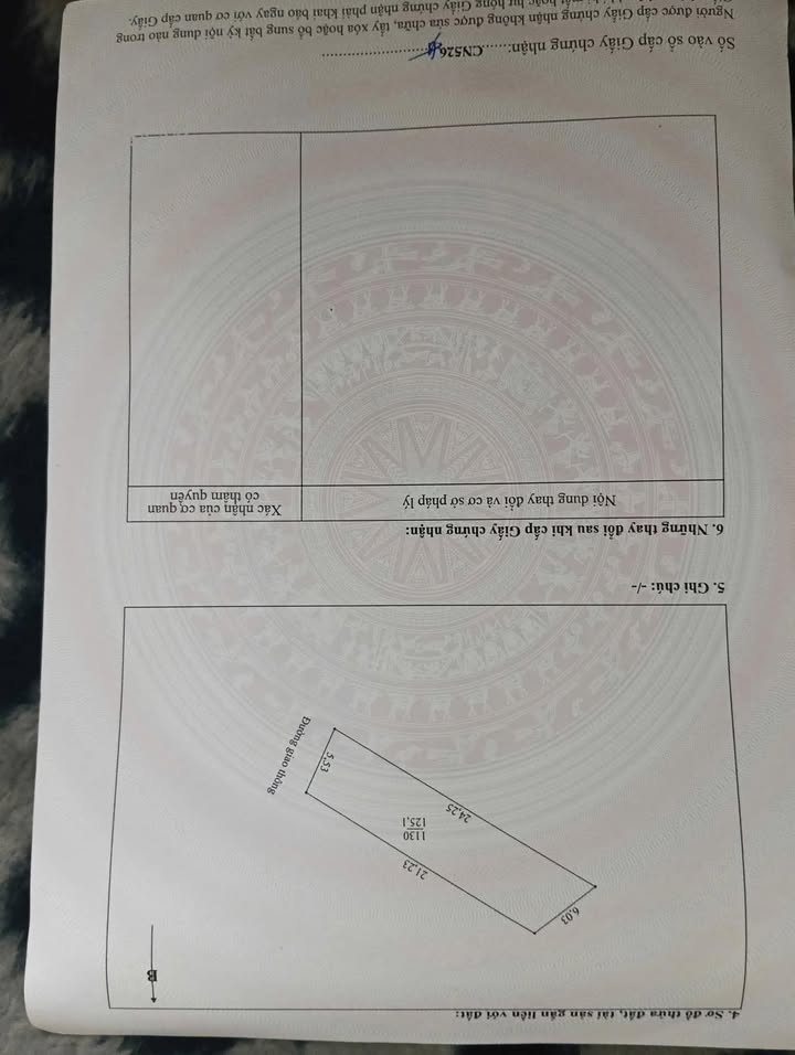 Đất nền Phú Lương, Thái Nguyên 125m² - Sổ đỏ chính chủ!