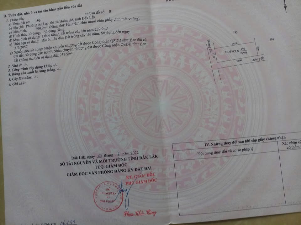 2 Lô Đất Nền Buôn Hồ 300m² Giá 1.8 Tỷ - Tiềm Năng Tăng Giá Mạnh!