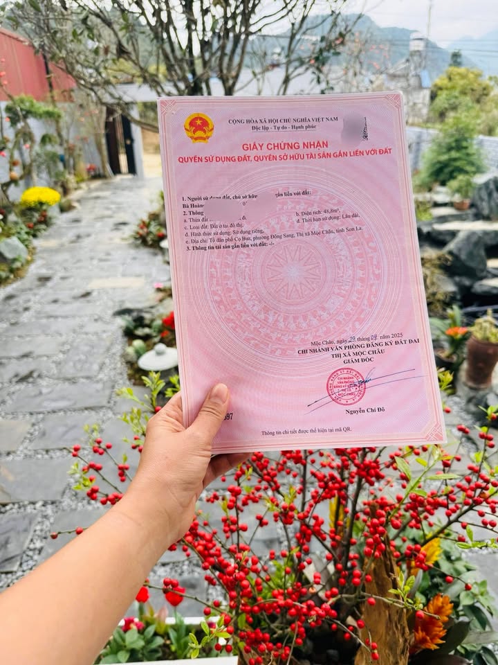 Đất nền Mộc Sơn, Mộc Châu 50m² giá 1 tỷ - Sổ đỏ chính chủ!