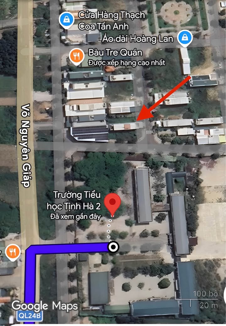 Đất Nền 125m² Hướng Nam KDC Đồng Phú, Sơn Tịnh - Sổ Đỏ Thổ Cư, Giá 1.35 Tỷ