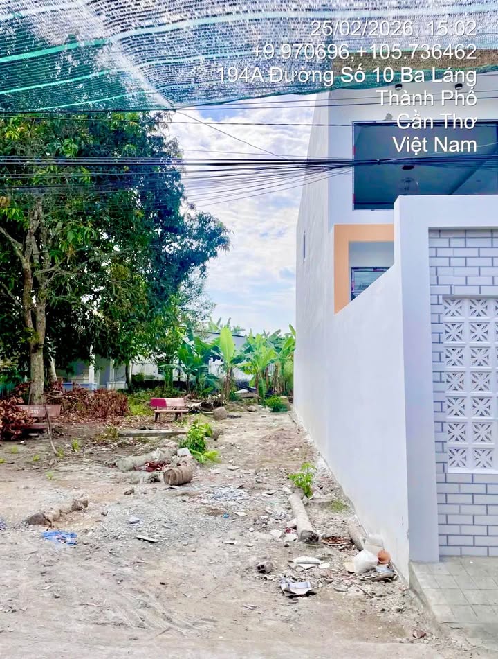 Bán Nền 102m² Cần Thơ - Hướng Đông Bắc, Sổ Đỏ Chính Chủ