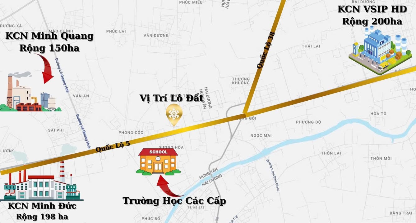 Đất nền Mỹ Hào Hưng Yên 61m² - Sổ đỏ chính chủ, tiềm năng tăng giá