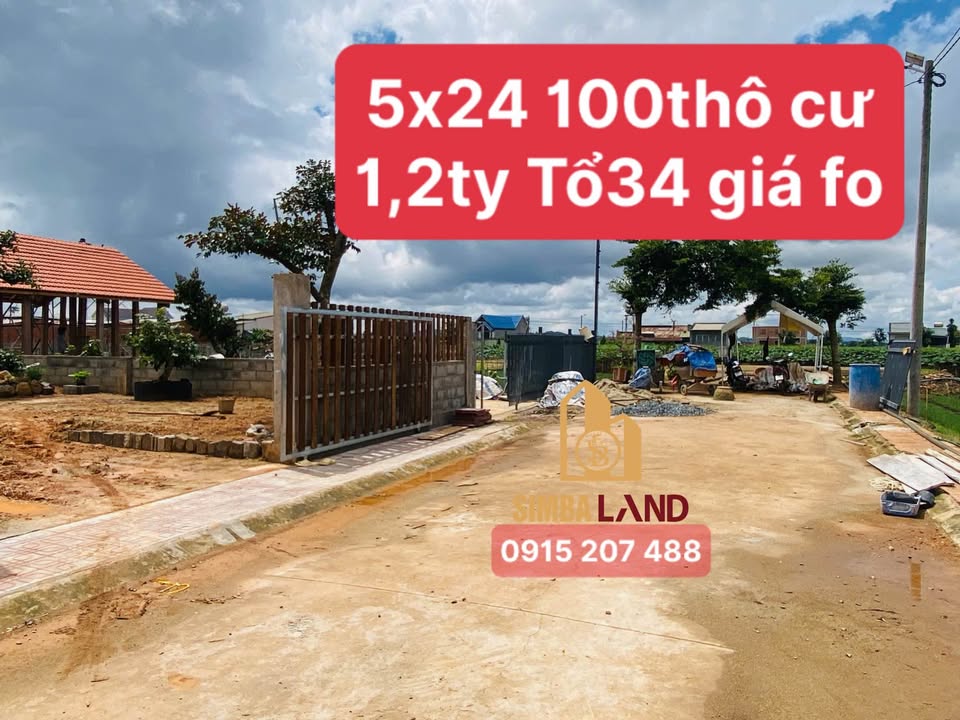 Đất nền Xã Phú Hội Đức Trọng 122m² – Hạ tầng hoàn thiện, sẵn sàng xây dựng!