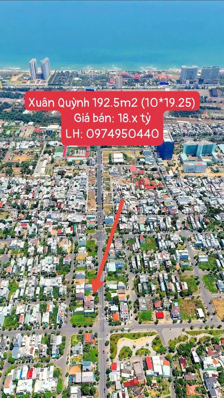 Đất nền Xuân Quỳnh Đà Nẵng 192.5m² – Tiềm năng tăng giá vượt trội!