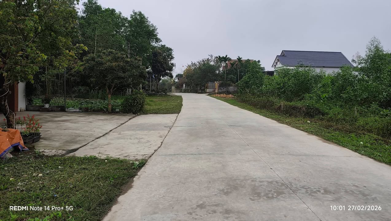 Bán Đất Mặt Tiền 15m Đường Bắc Sơn, Phổ Yên 500m² - Giá Tốt Đầu Tư