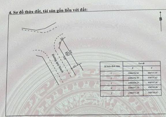 Đất nền 78m² mặt tiền đôi Tổ 2 Tân Lập, TP. Thái Nguyên - Giá tốt