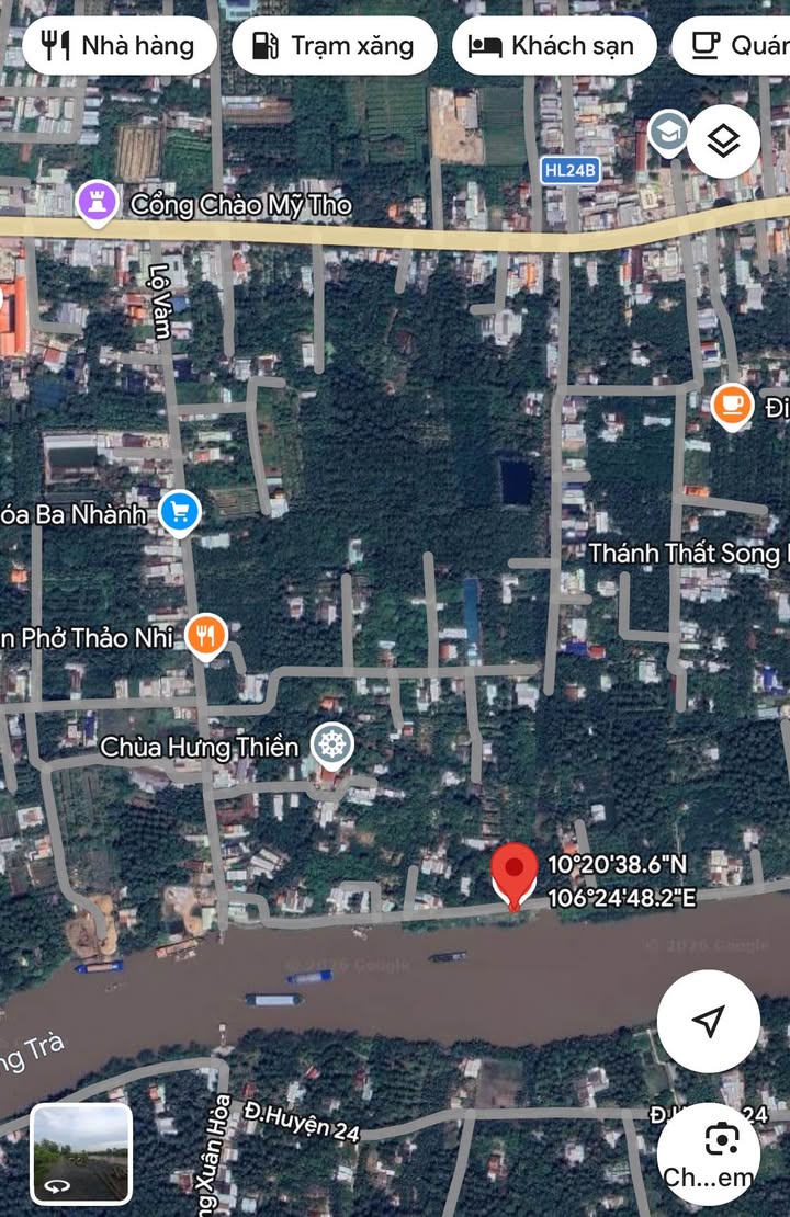 Đất nền Chợ Gạo Tiền Giang 153m² giá 1.6 tỷ - Sổ đỏ chính chủ