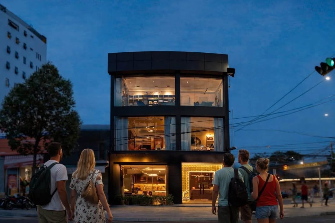 Cho thuê Mặt bằng Phố Văn Miếu, Đống Đa - 130m² x 3 tầng, 120 triệu/tháng