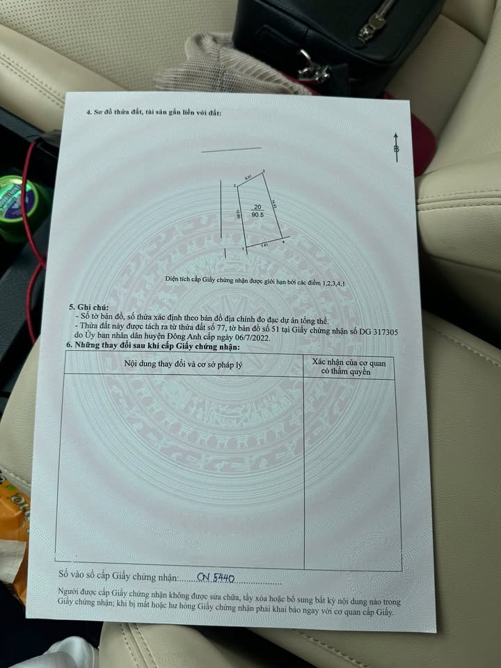 Đất Nền Lô Góc Đồng Nhân - Đông Anh 90.5m² - Sổ Đỏ Chính Chủ