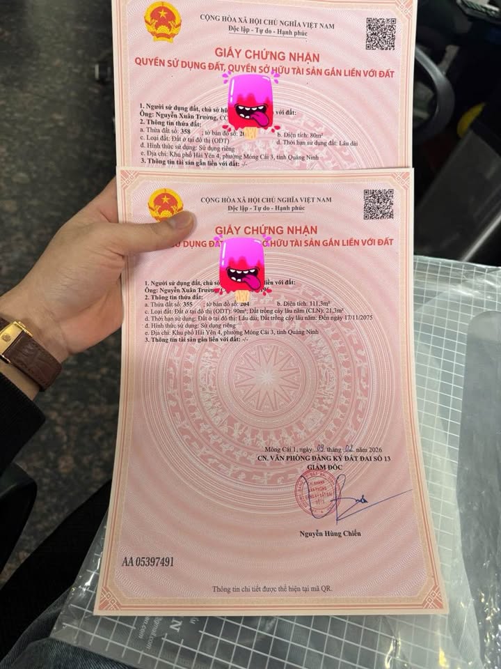 Bán Gấp 2 Lô Đất Vàng Khu 4 Hải Yên, Móng Cái - Sổ Đỏ, Giá Chỉ Từ 1 Tỷ