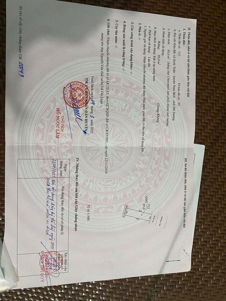 Đất nền KĐT Thanh Quang, Nam Sách - 95m² Kinh doanh đắc lợi, Giá 4 tỷ