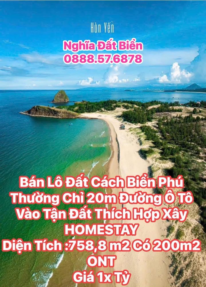 Lô Đất Phú Thường, Tuy An 758m² - Cận Biển, Tiềm Năng Tăng Giá!