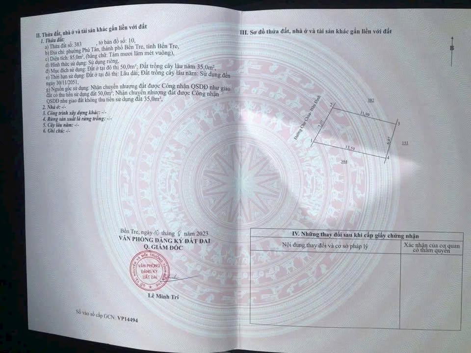 Nhà mặt tiền Mỹ Thạnh An Bến Tre 85m² 6.5 tỷ - Vị trí kinh doanh đắc địa