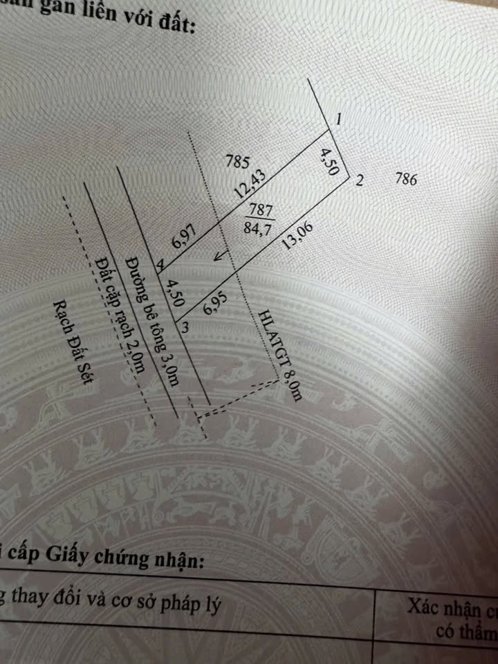 Đất nền Xã Trường Thành, Cần Thơ 85.5m² - Sổ đỏ chính chủ!