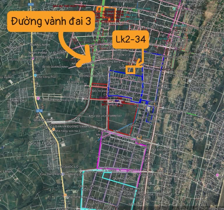 Đất Nền Quảng Xương - 700 Triệu Sở Hữu 5767m² Mặt Tiền Trục Chính