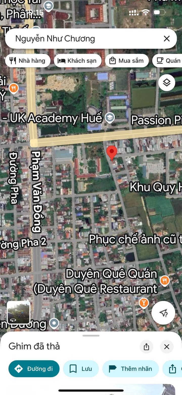 Đất nền Nguyễn Như Chương, Huế 152m² - Sổ hồng chính chủ!