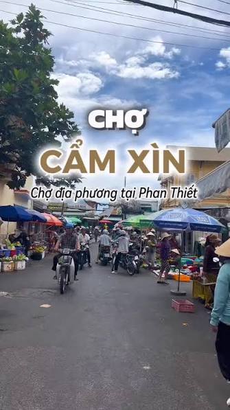 Nhà Mặt Tiền Chợ Cẩm Xìn, Phan Thiết 105m² - Kinh Doanh Đắc Lợi