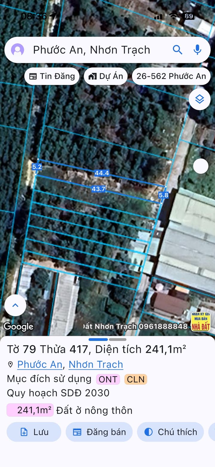 Đất Nền Long Thành 228m² - 2 Mặt Tiền, Sổ Thổ Cư, Giá 1.9 Tỷ