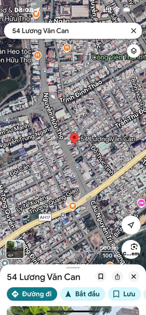 Nhà trọ mặt tiền Lương Văn Can (81m²) - Thu nhập 12 triệu/tháng