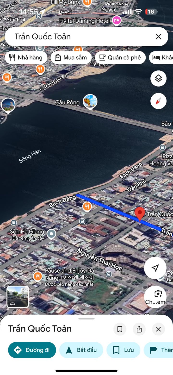 Nhà Phố Trần Quốc Toản Đà Nẵng 455m² - Vị trí đắc địa