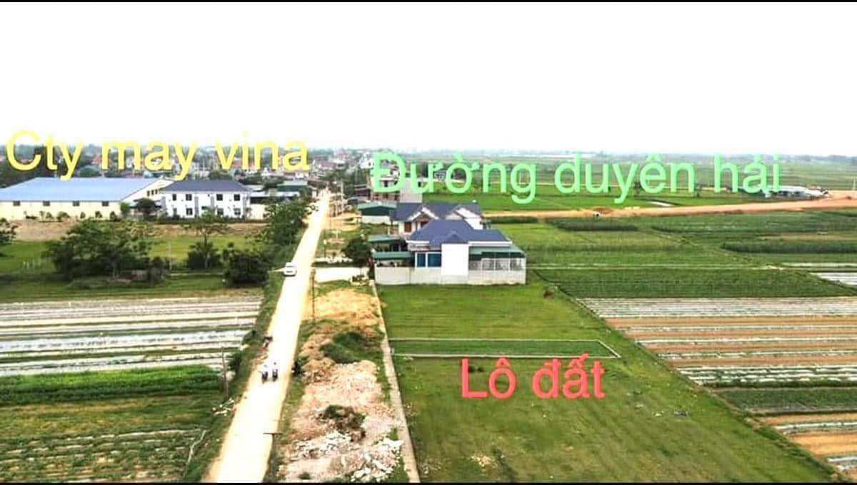 Bán đất Hòa Lộc Hậu Lộc 150m² gần biển - Tiềm năng tăng giá cao